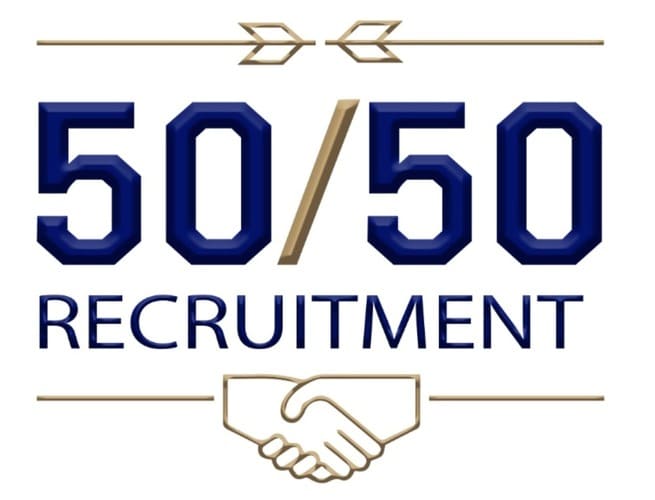 50-50 Recruitment